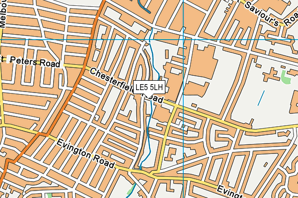 LE5 5LH map - OS VectorMap District (Ordnance Survey) LE5 5LH map - OS VectorMap District (Ordnance Survey)