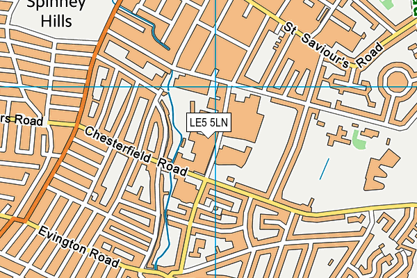LE5 5LN map - OS VectorMap District (Ordnance Survey) LE5 5LN map - OS VectorMap District (Ordnance Survey)