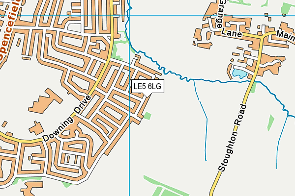 LE5 6LG map - OS VectorMap District (Ordnance Survey) LE5 6LG map - OS VectorMap District (Ordnance Survey)