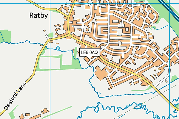 LE6 0AQ map - OS VectorMap District (Ordnance Survey) LE6 0AQ map - OS VectorMap District (Ordnance Survey)