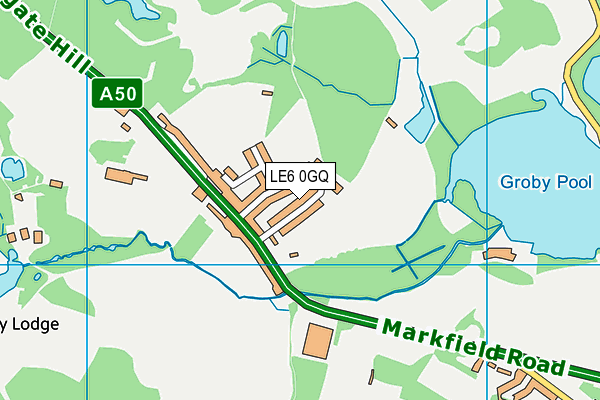 LE6 0GQ map - OS VectorMap District (Ordnance Survey) LE6 0GQ map - OS VectorMap District (Ordnance Survey)