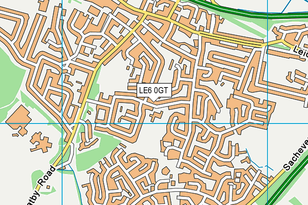 LE6 0GT map - OS VectorMap District (Ordnance Survey) LE6 0GT map - OS VectorMap District (Ordnance Survey)