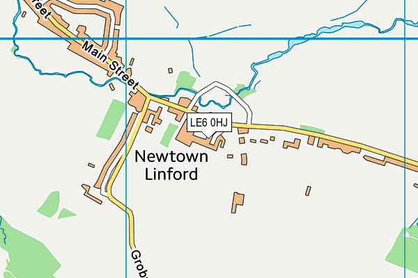 LE6 0HJ map - OS VectorMap District (Ordnance Survey) LE6 0HJ map - OS VectorMap District (Ordnance Survey)