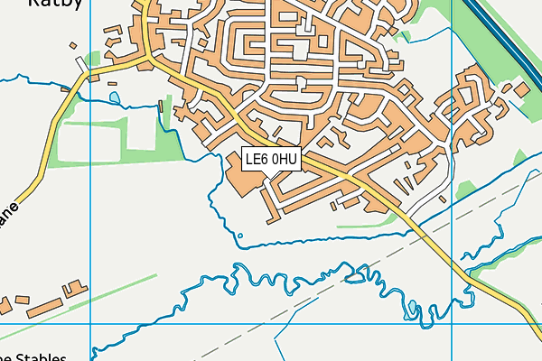 LE6 0HU map - OS VectorMap District (Ordnance Survey) LE6 0HU map - OS VectorMap District (Ordnance Survey)