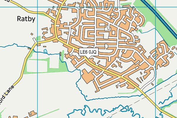 LE6 0JQ map - OS VectorMap District (Ordnance Survey) LE6 0JQ map - OS VectorMap District (Ordnance Survey)