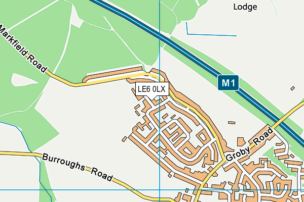 LE6 0LX map - OS VectorMap District (Ordnance Survey) LE6 0LX map - OS VectorMap District (Ordnance Survey)