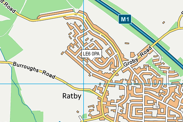 LE6 0PA map - OS VectorMap District (Ordnance Survey) LE6 0PA map - OS VectorMap District (Ordnance Survey)