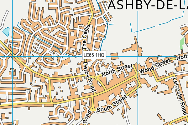LE65 1HQ map - OS VectorMap District (Ordnance Survey) LE65 1HQ map - OS VectorMap District (Ordnance Survey)
