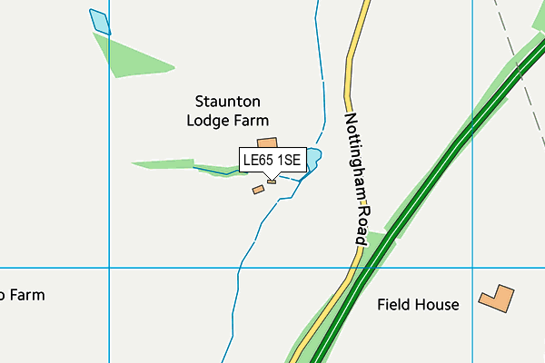 LE65 1SE map - OS VectorMap District (Ordnance Survey) LE65 1SE map - OS VectorMap District (Ordnance Survey)