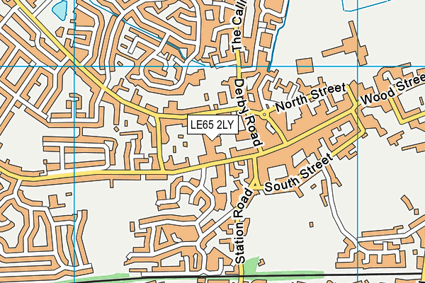 LE65 2LY map - OS VectorMap District (Ordnance Survey) LE65 2LY map - OS VectorMap District (Ordnance Survey)