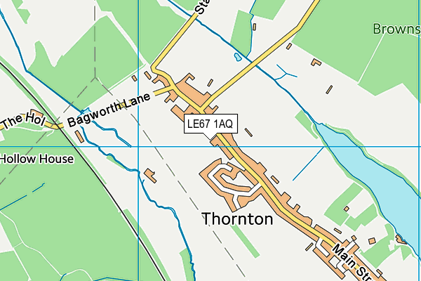 LE67 1AQ map - OS VectorMap District (Ordnance Survey) LE67 1AQ map - OS VectorMap District (Ordnance Survey)