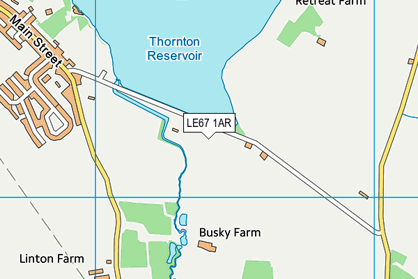 LE67 1AR map - OS VectorMap District (Ordnance Survey) LE67 1AR map - OS VectorMap District (Ordnance Survey)