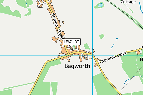 LE67 1DT map - OS VectorMap District (Ordnance Survey) LE67 1DT map - OS VectorMap District (Ordnance Survey)