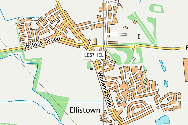 LE67 1EL map - OS VectorMap District (Ordnance Survey) LE67 1EL map - OS VectorMap District (Ordnance Survey)