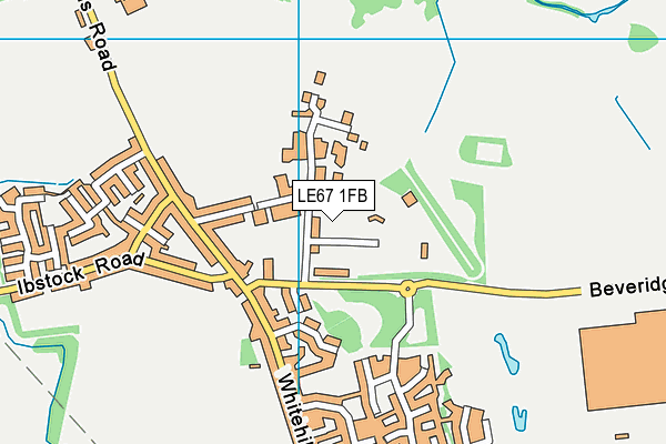LE67 1FB map - OS VectorMap District (Ordnance Survey) LE67 1FB map - OS VectorMap District (Ordnance Survey)