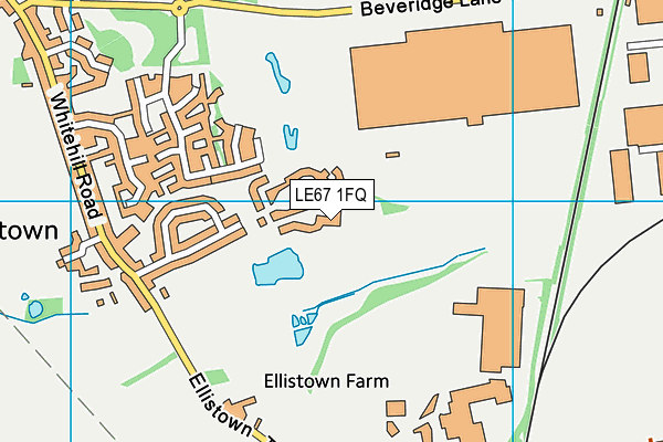 LE67 1FQ map - OS VectorMap District (Ordnance Survey) LE67 1FQ map - OS VectorMap District (Ordnance Survey)