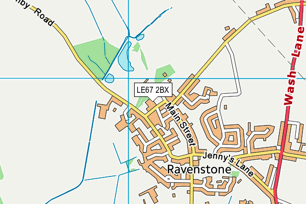 LE67 2BX map - OS VectorMap District (Ordnance Survey) LE67 2BX map - OS VectorMap District (Ordnance Survey)