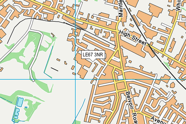 LE67 3NR map - OS VectorMap District (Ordnance Survey) LE67 3NR map - OS VectorMap District (Ordnance Survey)