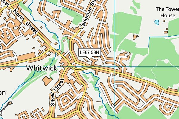 LE67 5BN map - OS VectorMap District (Ordnance Survey) LE67 5BN map - OS VectorMap District (Ordnance Survey)