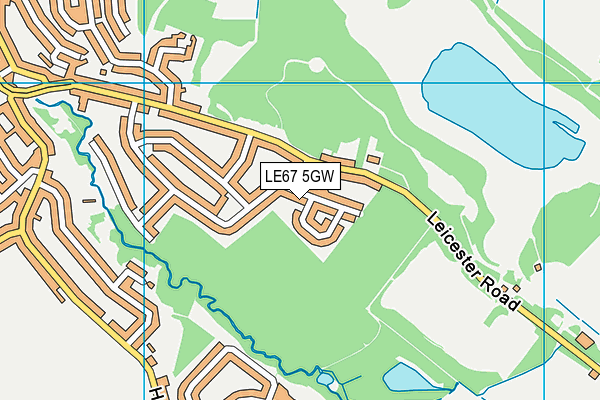 LE67 5GW map - OS VectorMap District (Ordnance Survey) LE67 5GW map - OS VectorMap District (Ordnance Survey)
