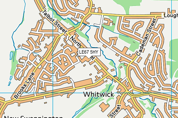 LE67 5HY map - OS VectorMap District (Ordnance Survey) LE67 5HY map - OS VectorMap District (Ordnance Survey)