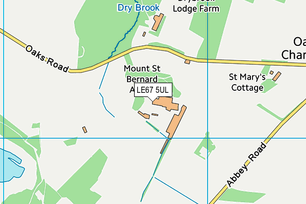 LE67 5UL map - OS VectorMap District (Ordnance Survey) LE67 5UL map - OS VectorMap District (Ordnance Survey)