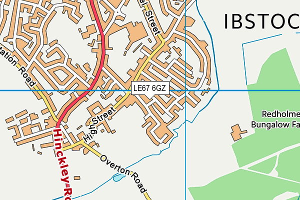 LE67 6GZ map - OS VectorMap District (Ordnance Survey) LE67 6GZ map - OS VectorMap District (Ordnance Survey)