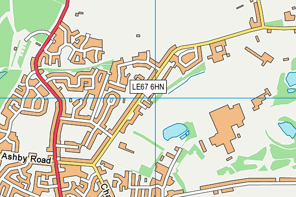 LE67 6HN map - OS VectorMap District (Ordnance Survey) LE67 6HN map - OS VectorMap District (Ordnance Survey)
