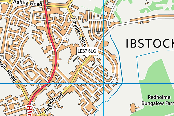 LE67 6LG map - OS VectorMap District (Ordnance Survey) LE67 6LG map - OS VectorMap District (Ordnance Survey)