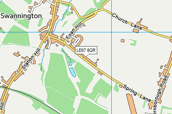 LE67 8QR map - OS VectorMap District (Ordnance Survey) LE67 8QR map - OS VectorMap District (Ordnance Survey)