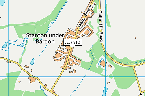LE67 9TQ map - OS VectorMap District (Ordnance Survey) LE67 9TQ map - OS VectorMap District (Ordnance Survey)