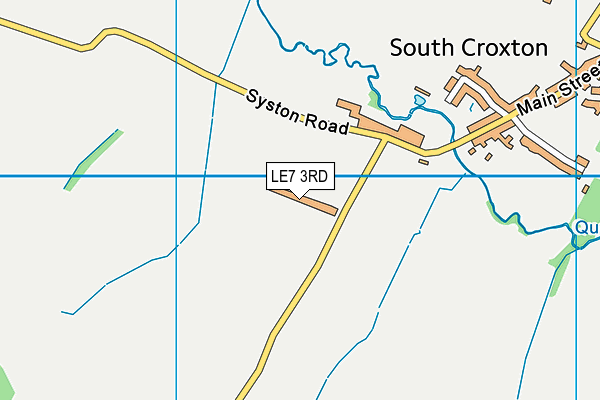 LE7 3RD map - OS VectorMap District (Ordnance Survey) LE7 3RD map - OS VectorMap District (Ordnance Survey)