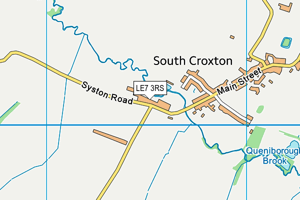 LE7 3RS map - OS VectorMap District (Ordnance Survey) LE7 3RS map - OS VectorMap District (Ordnance Survey)