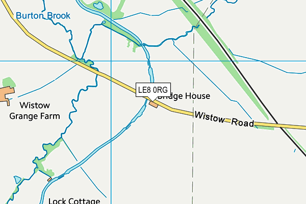 LE8 0RG map - OS VectorMap District (Ordnance Survey) LE8 0RG map - OS VectorMap District (Ordnance Survey)