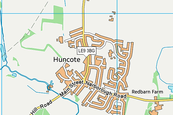 LE9 3BG map - OS VectorMap District (Ordnance Survey) LE9 3BG map - OS VectorMap District (Ordnance Survey)