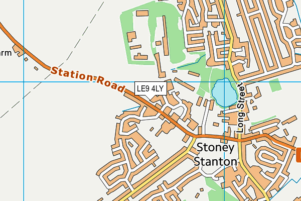 LE9 4LY map - OS VectorMap District (Ordnance Survey) LE9 4LY map - OS VectorMap District (Ordnance Survey)