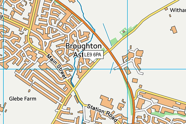 LE9 6PA map - OS VectorMap District (Ordnance Survey) LE9 6PA map - OS VectorMap District (Ordnance Survey)