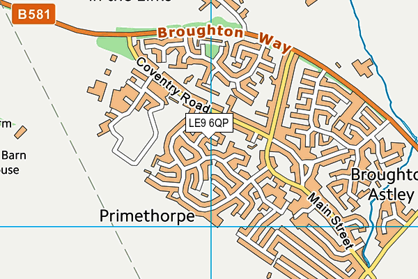 LE9 6QP map - OS VectorMap District (Ordnance Survey) LE9 6QP map - OS VectorMap District (Ordnance Survey)