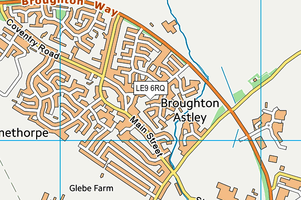 LE9 6RQ map - OS VectorMap District (Ordnance Survey) LE9 6RQ map - OS VectorMap District (Ordnance Survey)