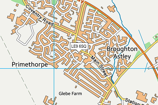 LE9 6SQ map - OS VectorMap District (Ordnance Survey) LE9 6SQ map - OS VectorMap District (Ordnance Survey)