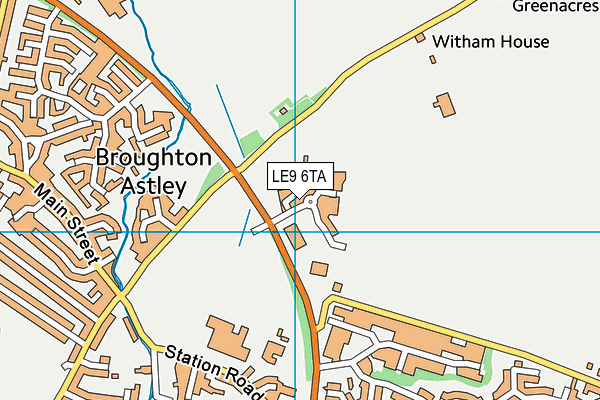LE9 6TA map - OS VectorMap District (Ordnance Survey) LE9 6TA map - OS VectorMap District (Ordnance Survey)