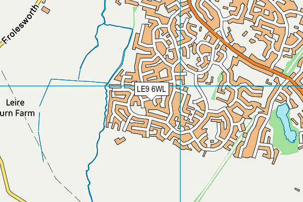 LE9 6WL map - OS VectorMap District (Ordnance Survey) LE9 6WL map - OS VectorMap District (Ordnance Survey)