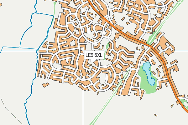 LE9 6XL map - OS VectorMap District (Ordnance Survey) LE9 6XL map - OS VectorMap District (Ordnance Survey)