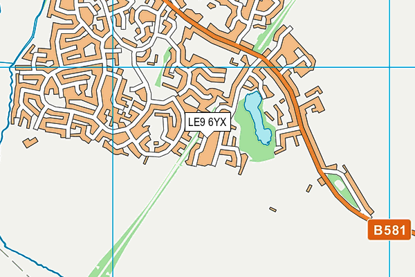 LE9 6YX map - OS VectorMap District (Ordnance Survey) LE9 6YX map - OS VectorMap District (Ordnance Survey)