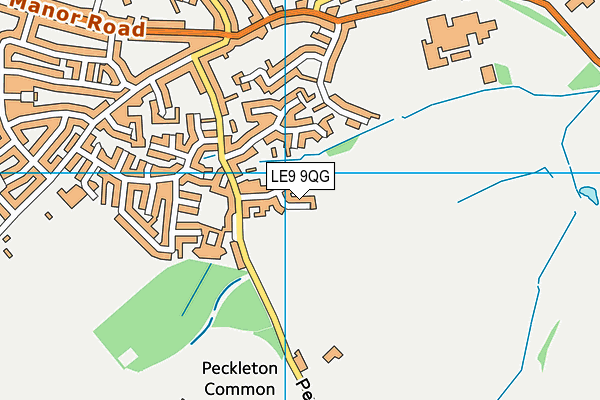 LE9 9QG map - OS VectorMap District (Ordnance Survey) LE9 9QG map - OS VectorMap District (Ordnance Survey)