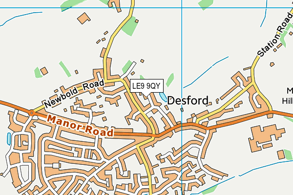LE9 9QY map - OS VectorMap District (Ordnance Survey) LE9 9QY map - OS VectorMap District (Ordnance Survey)