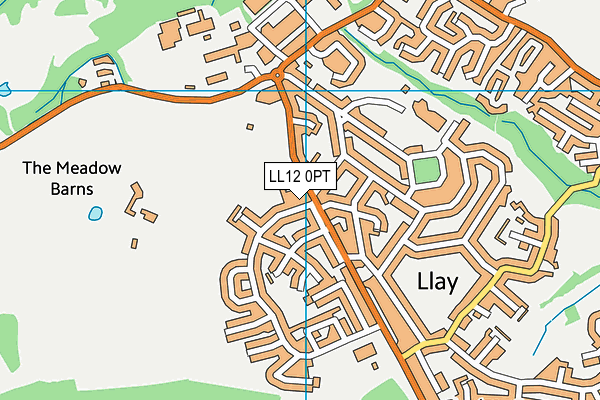 LL12 0PT map - OS VectorMap District (Ordnance Survey) LL12 0PT map - OS VectorMap District (Ordnance Survey)
