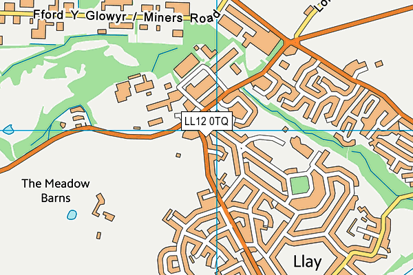 LL12 0TQ map - OS VectorMap District (Ordnance Survey) LL12 0TQ map - OS VectorMap District (Ordnance Survey)