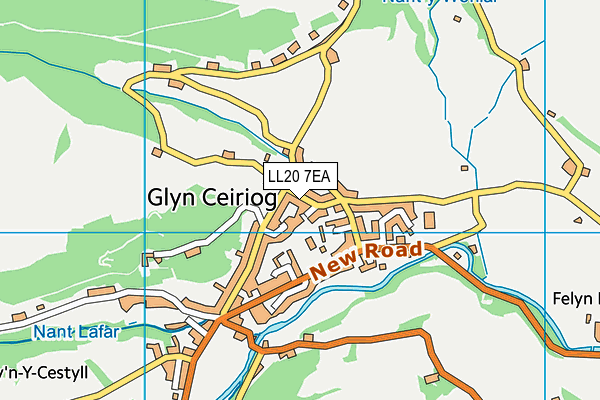 LL20 7EA map - OS VectorMap District (Ordnance Survey) LL20 7EA map - OS VectorMap District (Ordnance Survey)