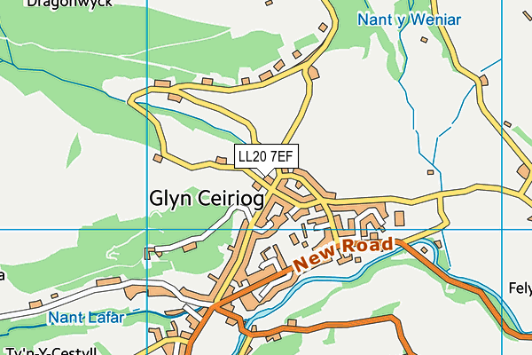 LL20 7EF map - OS VectorMap District (Ordnance Survey) LL20 7EF map - OS VectorMap District (Ordnance Survey)